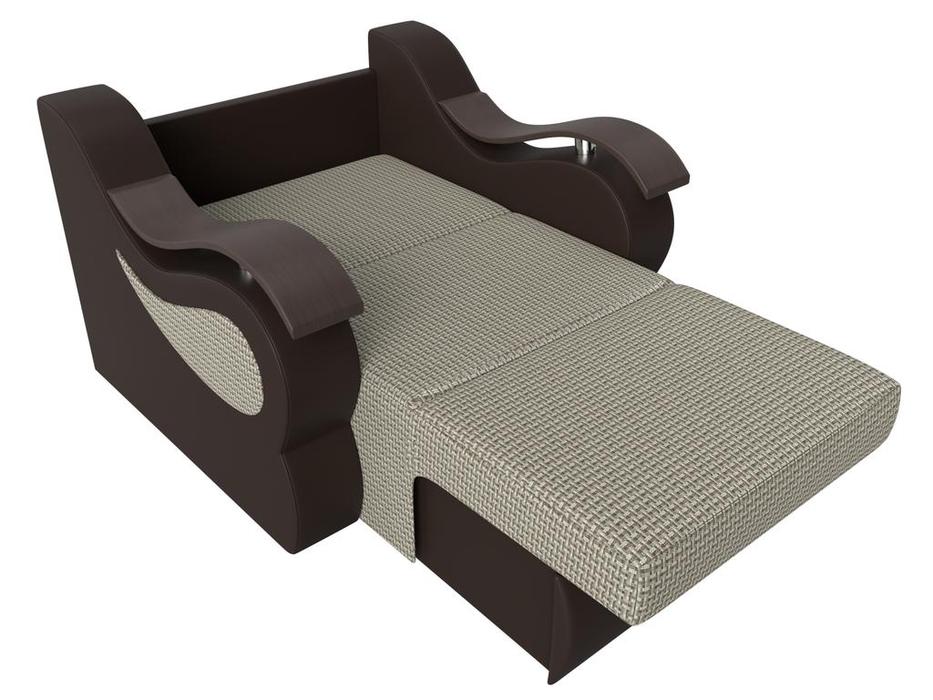 кресло-кровать  Меркурий 60 Лига Диванов  [100681] бежевый/коричневый
