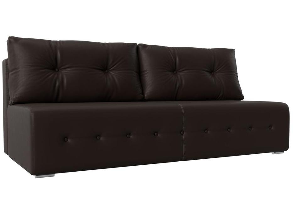 диван-кровать 2-х местный Лондон Лига Диванов  [100650] коричневый