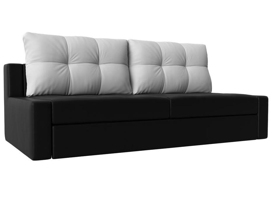 диван-кровать 2-х местный Мартин Лига Диванов  [102824] черный/белый