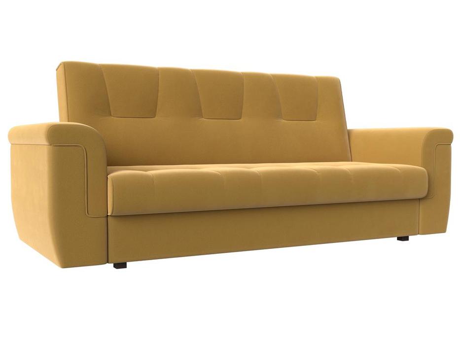 диван-кровать 3-х местный Эллиот Лига Диванов  [107466] желтый
