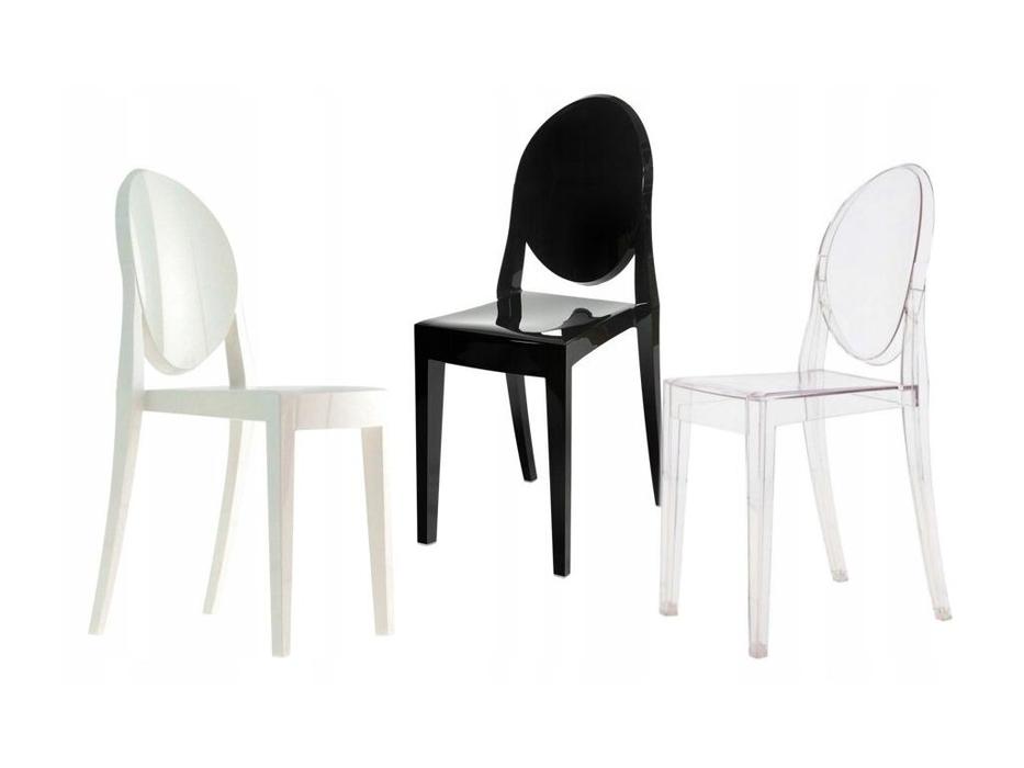 стул  Victoria Ghost Slim STG  [53259] дымчатый