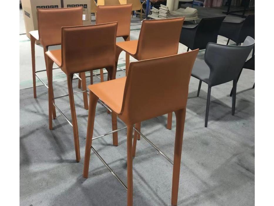 стул барный  Saddle Chair Barstool STG  [4284] коричневый