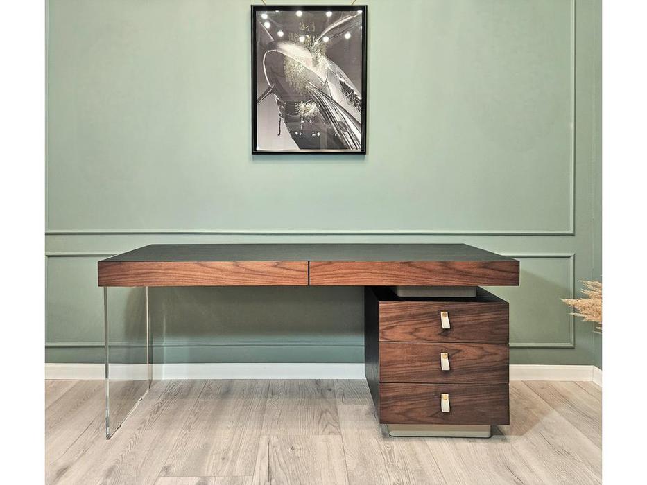 стол письменный с 5 ящиками Carson Walnut STG  [4550] коричневый
