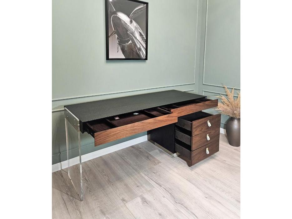 стол письменный с 5 ящиками Carson Walnut STG  [4550] коричневый