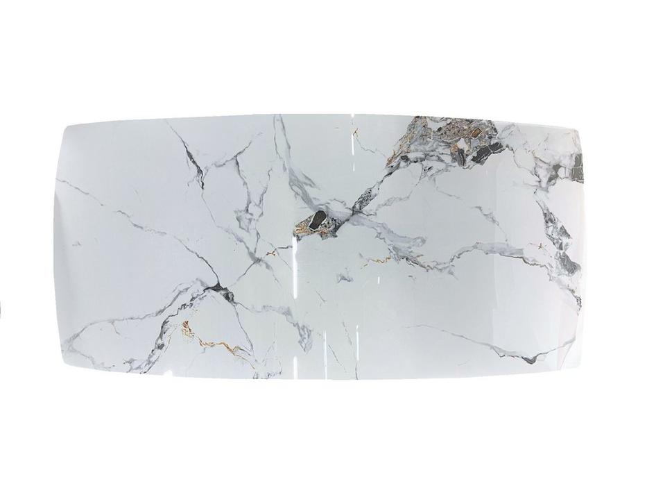 стол обеденный нераскладной Scorpio Marble B5809 STG  [4007] белый