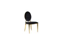 стул мягкий Dior STG  [1065] черный