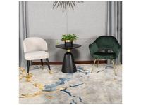 стол журнальный  Nicole Occasional Table STG  [5597] черный, золото