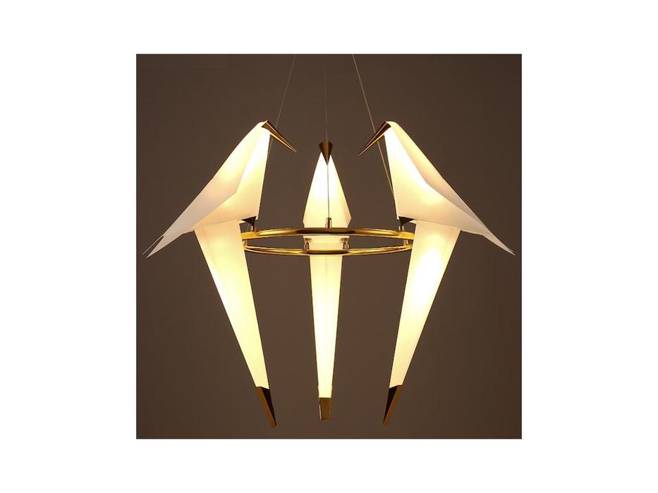 люстра подвесная  Origami Bird STG  [11979] золото