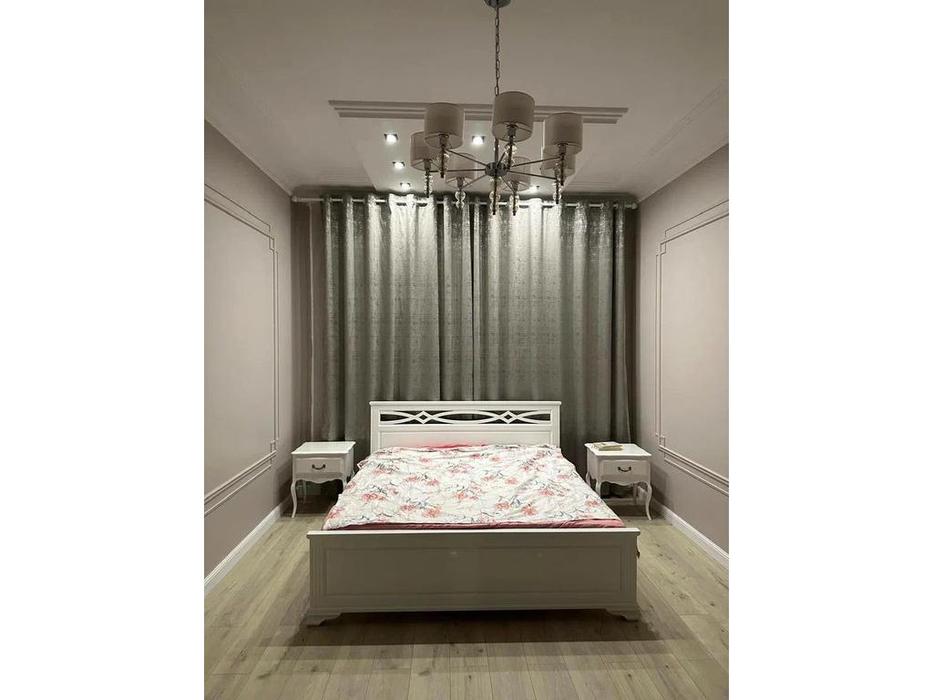 кровать односпальная 120х200 Лирона МастМур  ваниль