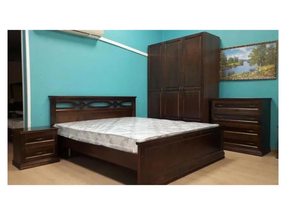 кровать двуспальная 160х200 Лирона МастМур  ваниль