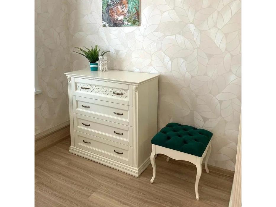 комод 4 ящика Верона МастМур  ваниль