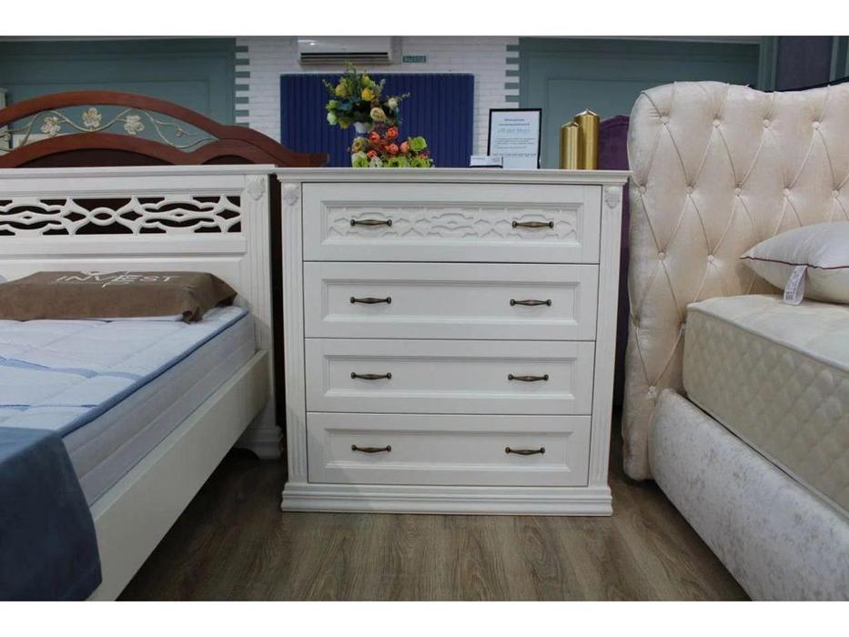 комод 4 ящика Верона МастМур  ваниль