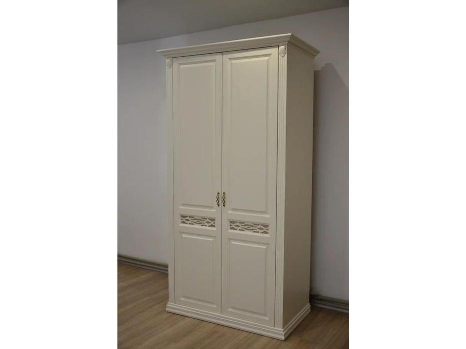 шкаф 2-х дверный 2 дв Верона МастМур  ваниль