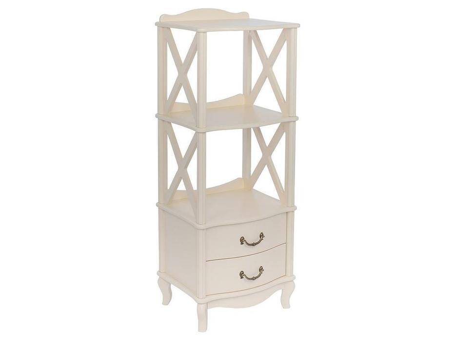 стеллаж 2 полки Авиньон МастМур  белый