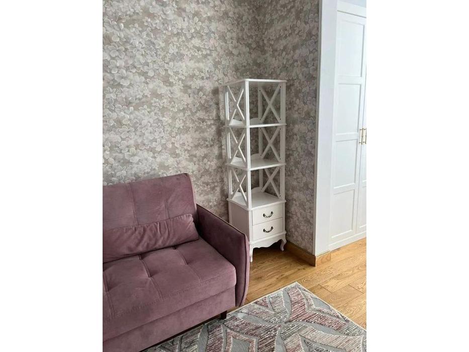 стеллаж 3 полки Авиньон МастМур  белый