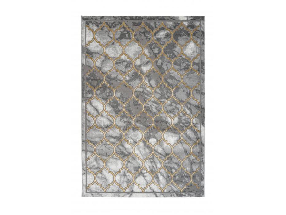 ковер  Luxury Marmaris NORR Carpets  [NC1568] серый, золото