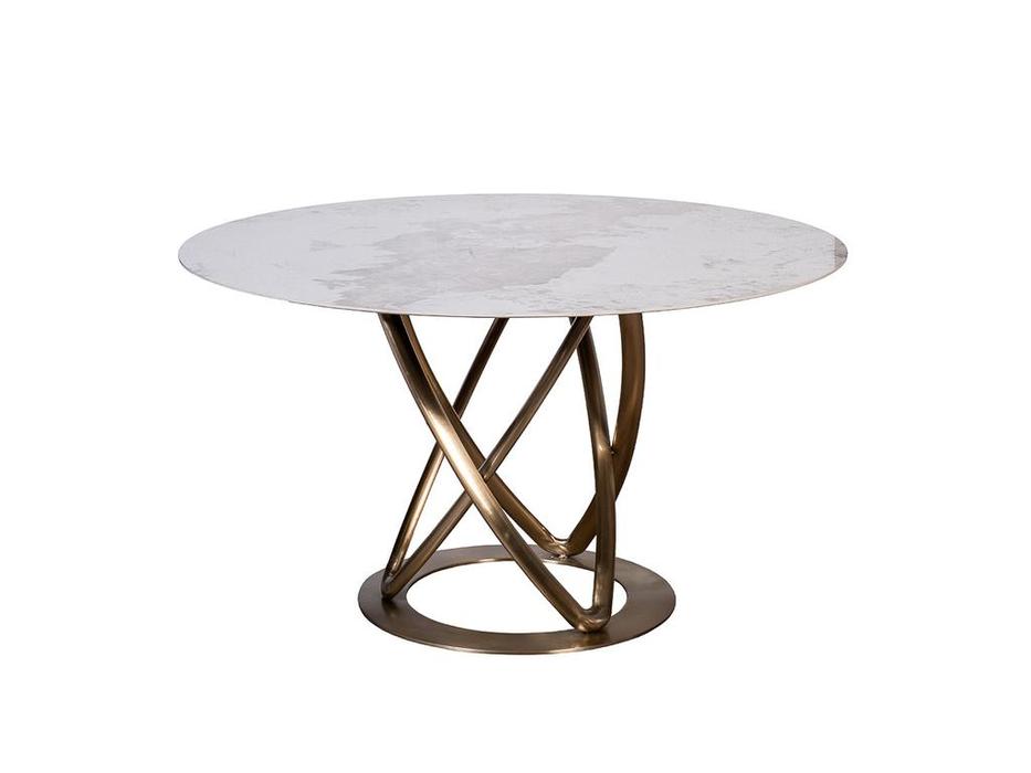 стол обеденный круглый нераскладной  Garda Decor  [57EL-79000] белый