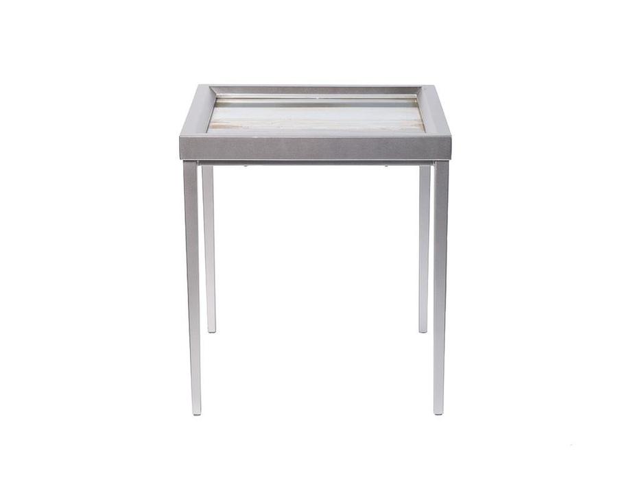 стол журнальный квадратный Mirage Garda Decor  [ART-4514ET-STOL/ZH] серый