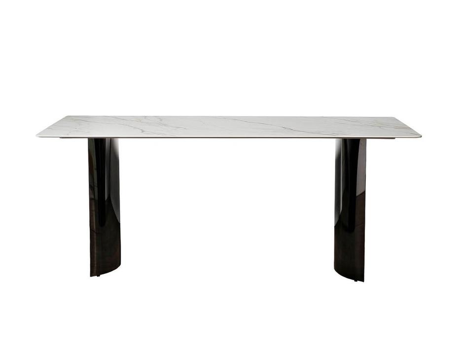 стол обеденный искусственный камень  Garda Decor  [76AR-157-STOL/OB] белый