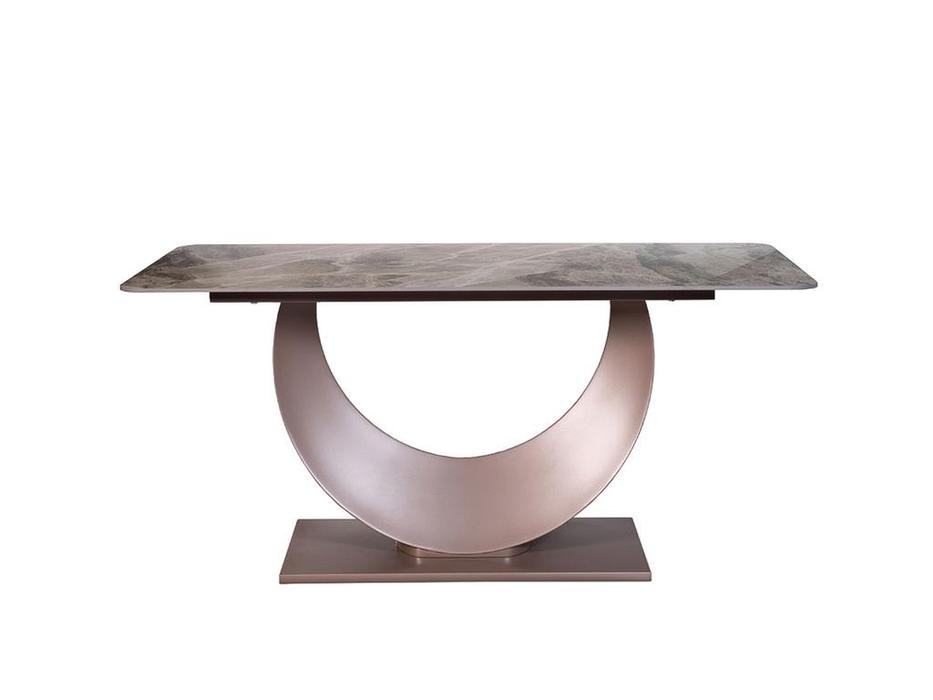 стол обеденный искусственный камень  Garda Decor  [76AR-7836-STOL/OB] серый