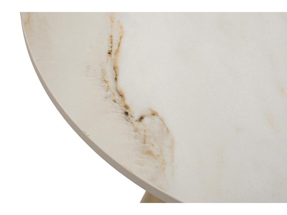 стол журнальный GD Garda Decor  [76AR-00920] белый, золото