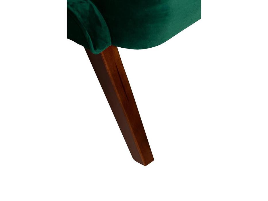 кресло велюровое GD Garda Decor  [DY-733] зеленое