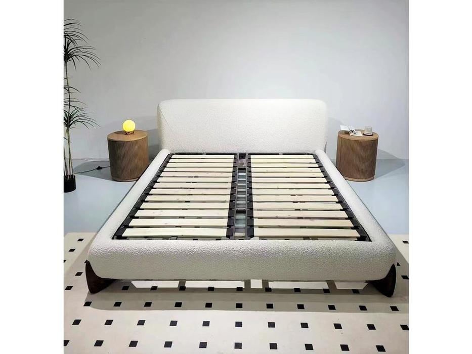 кровать двуспальная мягкая 180х200 Softbay STG  [6093] белый