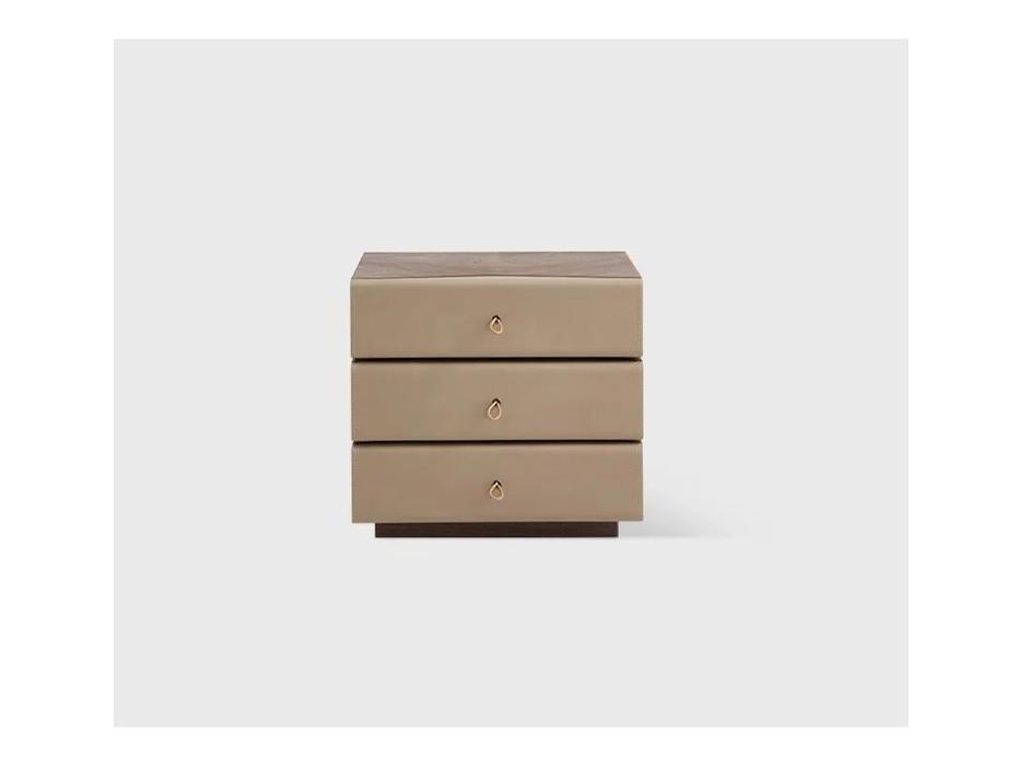 тумба прикроватная с ящиками Teorema Beige: STG [4578] (бежевый)