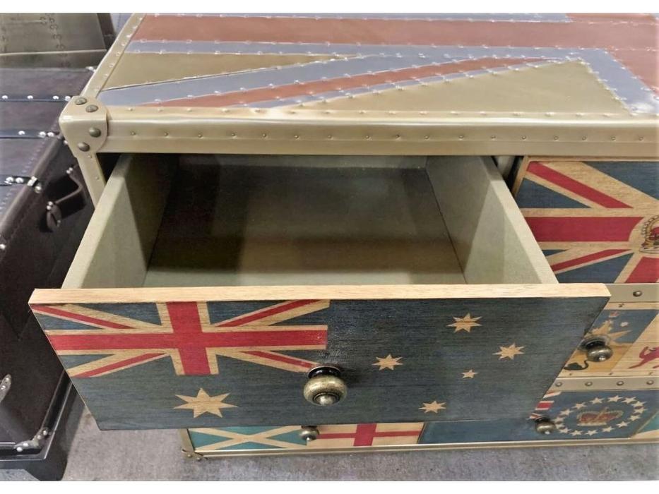 комод с ящиками Union Jack Sirius Jet STG  [4300] мультиколор
