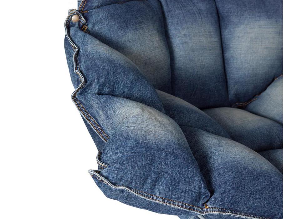 кресло вращающееся вращающееся Husk Jeans STG  [9271] синий