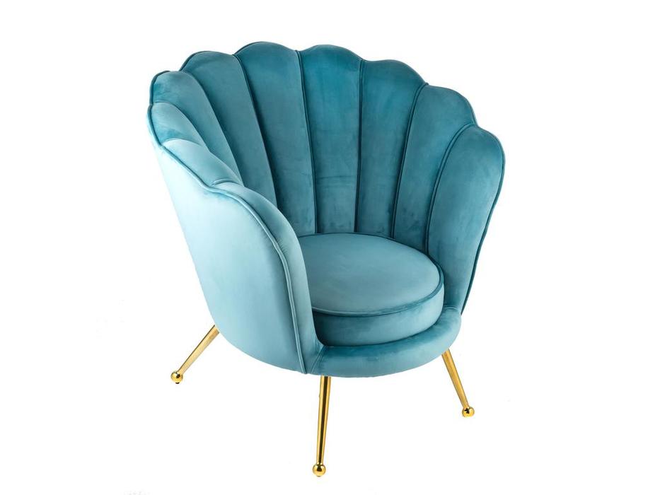 кресло  Trapezium Chair STG  [9576] голубой