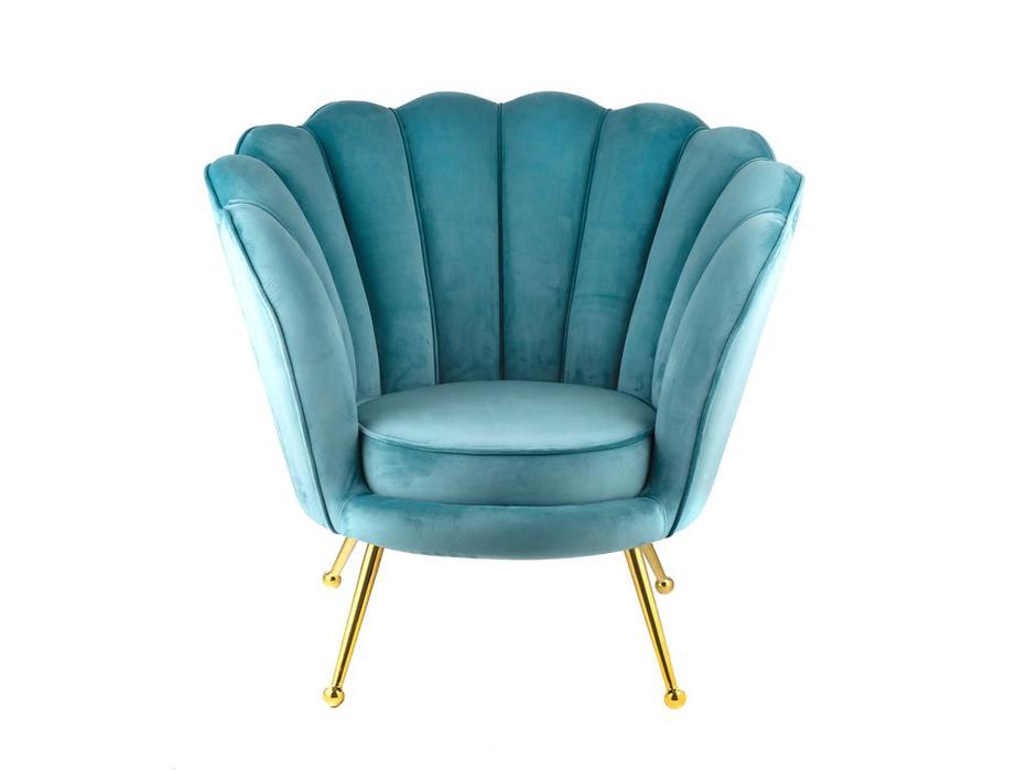 кресло  Trapezium Chair STG  [9576] голубой