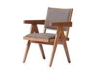 кресло  Aristide Canvas Armchair STG  [4207] серый