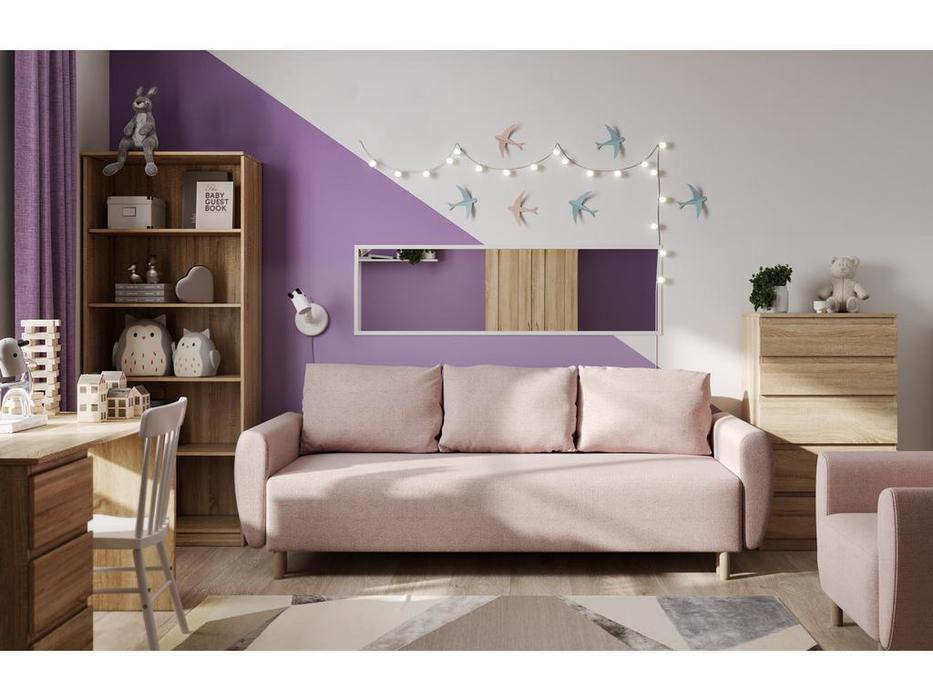 диван-кровать  Тулисия SweSt  [TULSB3 TW16] светло-розовый