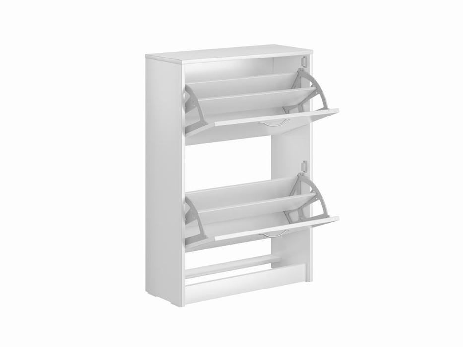 тумба для обуви с двумя откидными полками Орион SweSt  [2.01.10.150.1] белый
