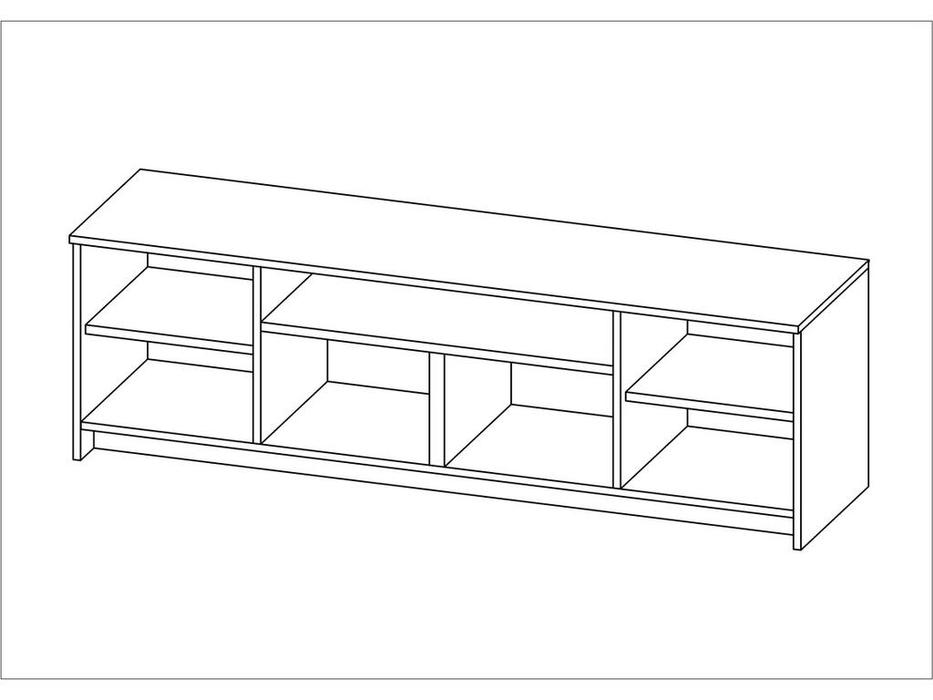 тумба под телевизор  Сириус SweSt  [2.02.03.330.3] дуб сонома