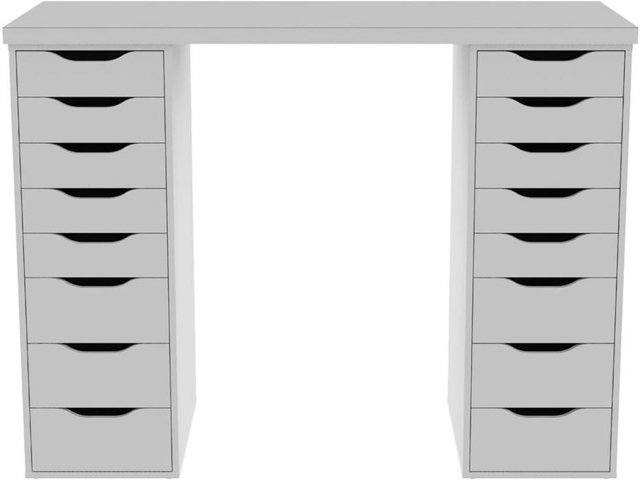 стол с ящиками Ингар SweSt  [S00487] белый