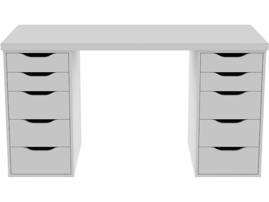 стол письменный с ящиками Ингар SweSt  [S00470] белый