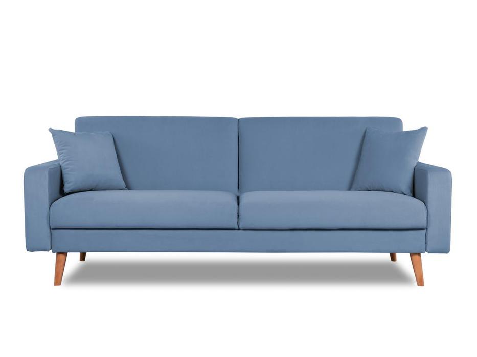 мягкая мебель в интерьере  Verden Finsoffa  серо-голубой
