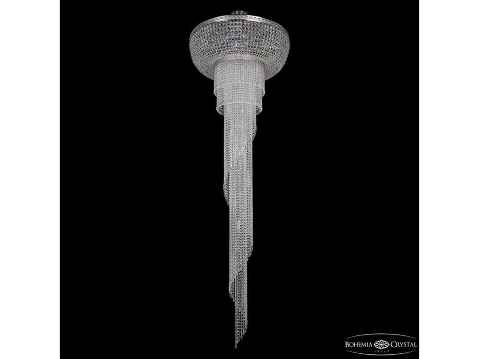 люстра хрустальная спираль 83211/80IV-250 Ni Bohemia Ivele Crystal  [83211/80IV-250 Ni] прозрачный