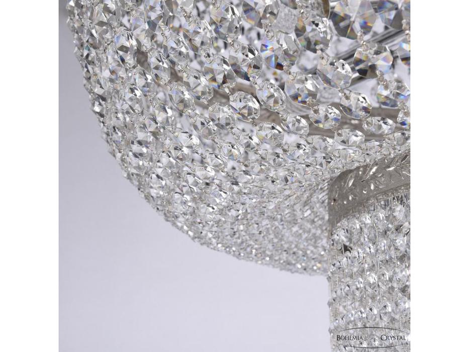 люстра хрустальная спираль 83211/80IV-250 Ni Bohemia Ivele Crystal  [83211/80IV-250 Ni] прозрачный
