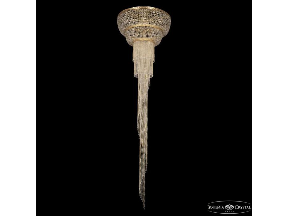 люстра хрустальная спираль 83231/100IV-350 G Bohemia Ivele Crystal  [83231/100IV-350 G] прозрачный